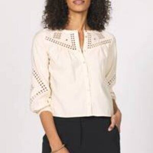 ZIYA EMBROIDERED TOP